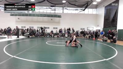 144 lbs Consi Of 4 - Brandon Millovitsch, Griswold/Wheeler vs Henry Smith, Jonathan Law