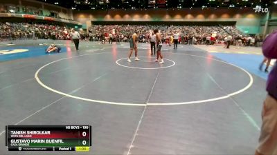 190 lbs Cons. Round 1 - Gustavo Marin Buenfil, Casa Grande vs Tanish Shirolkar, Vista Del Lago