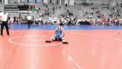 126 lbs Rr Rnd 2 - Lucas Romano, Immortals Gold - HSB vs Jackson Walter, D3 Training Center - HSB