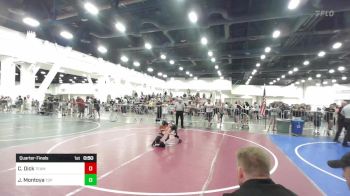 42 lbs Quarterfinal - Carson Dick, Team Grand Valley Elite vs Jude Montoya, Top Rank