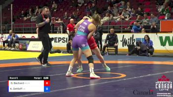 55kg Round 5 - Sophia Bechard, Montreal NTC / Montreal WC vs Kendall Dettloff, London-Western WC