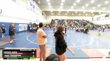 115 lbs Quarterfinal - Xochitl Saenz, San Clemente High Girls Wrestl vs Avery Tessandore, La Quinta High School