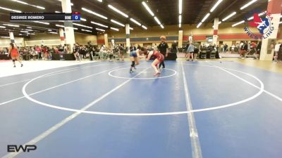 145 lbs Consi Of 16 #2 - Haley Sheppard, Blue Raiders Wrestling Club vs Desiree Romero, Boneyard Wrestling Academy