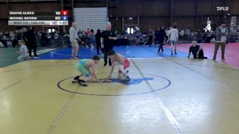 106A lbs Quarterfinal - Drayke Ulrich, Tioga vs Michael Nicosia, Bethlehem Catholic