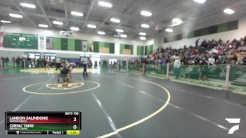 Boys 128 lbs Quarterfinal - Eric Pho, Red Bluff Boys vs Samuel Blue, Lassen Boys