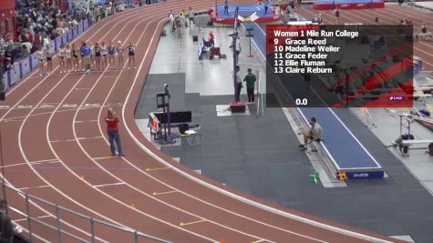 Women's Mile, Finals 3