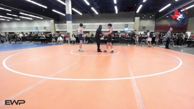 140 lbs Round Of 16 - Ashton Gonzales, Spartan Mat Club vs Clarke Hoglund, 3F Wrestling