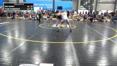 158 lbs Consolation - Joey Bainey, Phillipsburg vs Tyler Cymmerman, Latrobe