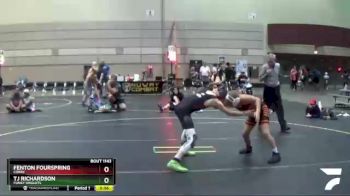 82 lbs Cons. Semi - Fenton Fourspring, Corry vs Tj Richardson, Funky Singlets