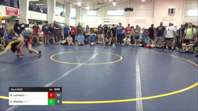 120 lbs Round 2 - Ben Lamson, Pit Crew vs Colton Mathis, West Virginia Wild