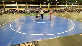 130 lbs Quarterfinal - Max Gonzalez, Red Wave WC vs Kaden Williams, Goldendale Grapplers