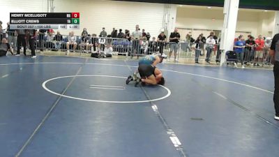 150 lbs Consi Of 32 #1 - Henry Mcelligott, MA vs Elliott Crews, VA