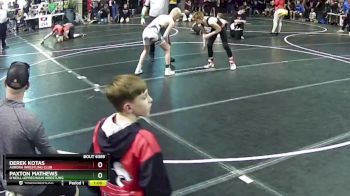 112 lbs 5th Place Match - Derek Kotas, Aurora Wrestling Club vs Paxton Mathews, O`Neill Leprechaun Wrestling