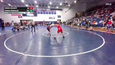 160 lbs Cons. Round 1 - Adrian Gonzales, McCormick Jr. High vs Romin Doughty, Johnson Junior High