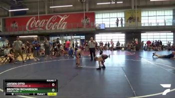 60 lbs Round 7 (10 Team) - Jayden Otto, Louisiananimals Black vs Broxton Richardson, SVRWC Black