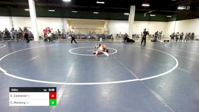 95 lbs Consi Of 8 #1 - Elijah Castanon, FL vs Cash Mcclurg, CA