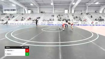 106 lbs Consolation - Thayne Kleman, OH vs Thomas Giere, AL
