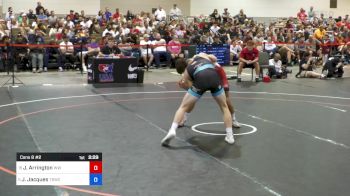 70 kg Cons 8 #2 - Jackson Arrington, Wolfpack WC/ TMWC vs Jarrett Jacques, Tiger Style Wrestling Club