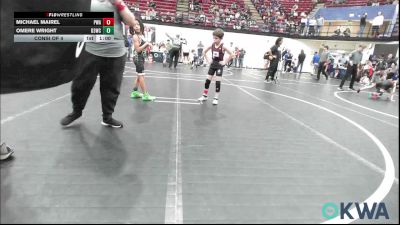 61 lbs Consi Of 4 - Michael Mairel, Perry Wrestling Academy vs Omere Wright, D3 Wrestling Cluib