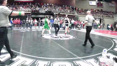 1A 215 lbs Quarterfinal - Jesse James, Piute vs Moxin Floyd, Bryce Valley