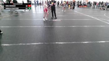 75 lbs Round 2 - Amelia Stafford, LA Elite Wrestling vs Aria Bushaw, Carolina Reapers