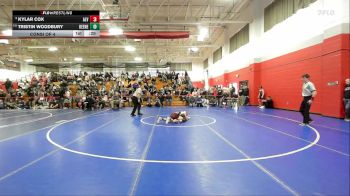 106 lbs Consi Of 4 - Kylar Cox, Alvirne vs Tristin Woodbury, Keene