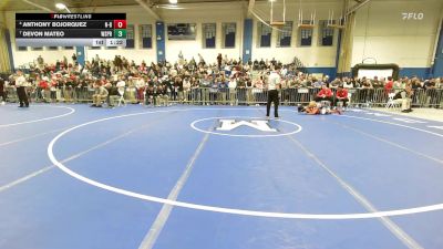 113 lbs Consolation - Anthony BoJorquez, New Bedford vs Devon Mateo, West Springfield