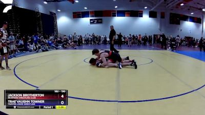 190 lbs Cons. Round 1 - Trae`Vaughn Towner, Twisted Joker Wrestling vs Jackson Brotherton, Richmond Wrestling Club