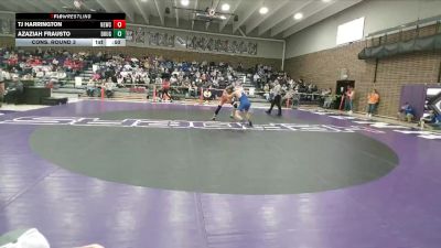 150 lbs Cons. Round 3 - TJ Harrington, Newcastle vs Azaziah Frausto, Douglas