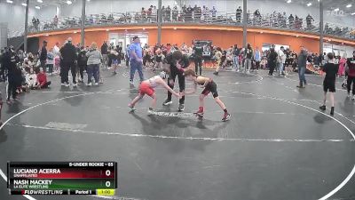 65 lbs Quarterfinal - Luciano Acerra, Unaffiliated vs Nash Mackey, LA Elite Wrestling