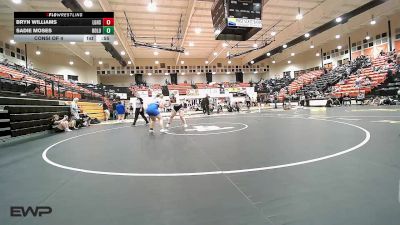 190 lbs Consi Of 4 - Bryn Williams, Locust Grove High School vs Sadie Moses, Oologah