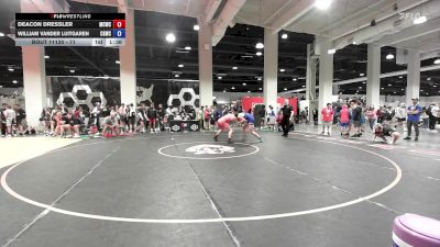 71 lbs Cons. Round 4 - Deacon Dressler, Maurer Coughlin Wrestling Club vs William Vander Luitgaren, Center Grove Wrestling Club