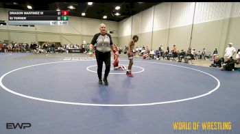 105 lbs 7th Place - Dragon Martinez III, Best Trained 14U vs EJ Turner, Cajun Cowboys 14U