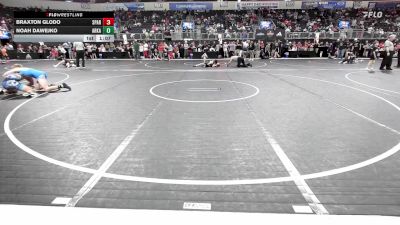 140 lbs Semifinal - Braxton Glodo, Sparta Junior Bulldogs vs Noah Dawejko, Arkansas Elite