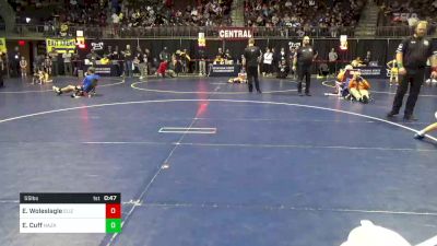 55 lbs Final - Ethan Woleslagle, Elizabeth Forward vs Eddie Cuff, Nazareth