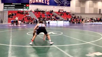 133 lbs 5th Place Match - Connor Knight, Pennsylvania College Of Technology vs Trey Custodio, Washington & Lee