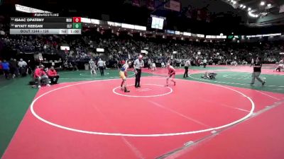 126 lbs Cons. Round 4 - Wyatt Keegan, CLY2 vs Isaac Opatrny, MEN1