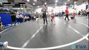 67 lbs Rr Rnd 1 - Takoda Owen, ARDMORE TAKEDOWN CLUB vs Jett Griffin, Coalgate Wildcat Wrestling Club