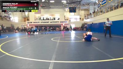 165 lbs Round 2 (6 Team) - Andrew Mulay, Triton College vs Nakoa Fouret, Clackamas Community College