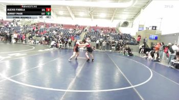 130 lbs Cons. Round 2 - Alexis Fabela, Grantsville vs Jersey Page, Uintah