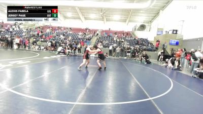 130 lbs Cons. Round 2 - Alexis Fabela, Grantsville vs Jersey Page, Uintah