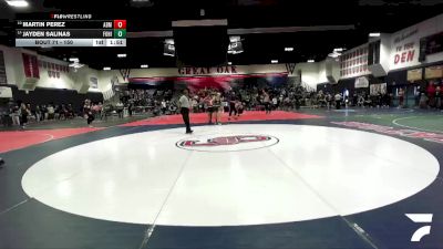 150 lbs Champ. Round 1 - Martin Perez, AB Miller vs Jayden Salinas, Foothill (Santa Ana)