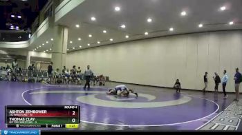 132 lbs Round 4 (10 Team) - Ashton Zembower, 212 Wrestling vs Thomas Clay, Rip Tide Wrestling