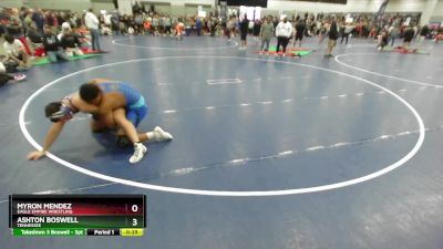 215 lbs Cons. Round 2 - Myron Mendez, Eagle Empire Wrestling vs Ashton Boswell, Tennessee