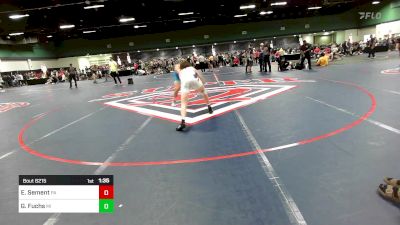 138 lbs Round Of 32 - Eren Sement, PA vs Grayson Fuchs, MI