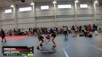 96 lbs Round 1 (8 Team) - Jordan Bates, The Wrestling Mill vs Carson Wissinger, Dayton Bandits