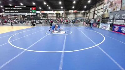 190 lbs Champ. Round 1 - Brock Mulder, BHRV Nighthawks vs Wyatt Kleinschmit, Individual