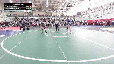 125 lbs Champ. Round 2 - Miako Pizzorno, Windsor vs Lola Salcido, Alhambra (Martinez)