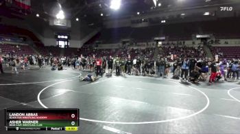 70 lbs Cons. Round 2 - Landon Abbas, Black Fox Wrestling Academy vs Asher Warner, Bear Cave Wrestling Club