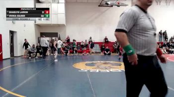 115 lbs Cons. Round 3 - Shaelyn Larkin, Evanston vs Vivika Gilder, Central Grand Junction